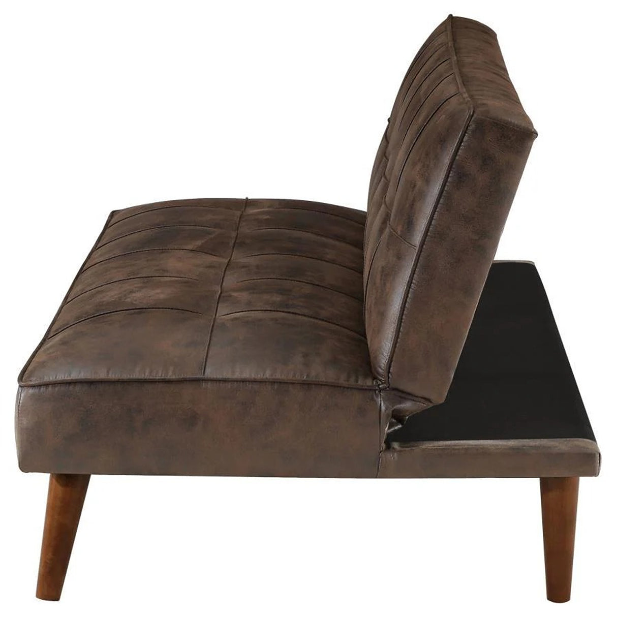 Sofá Cama Jensen Marron 180x68cm De Tres Puestos Reclinable - SOFAS Y POLTRONAS | Bylmo