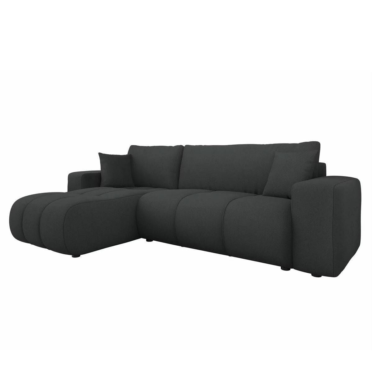 Sofá Essensa Wengue 220x79cm De Tres Puestos con Resposapies con Apoya Brazos - SOFAS Y POLTRONAS | Bylmo