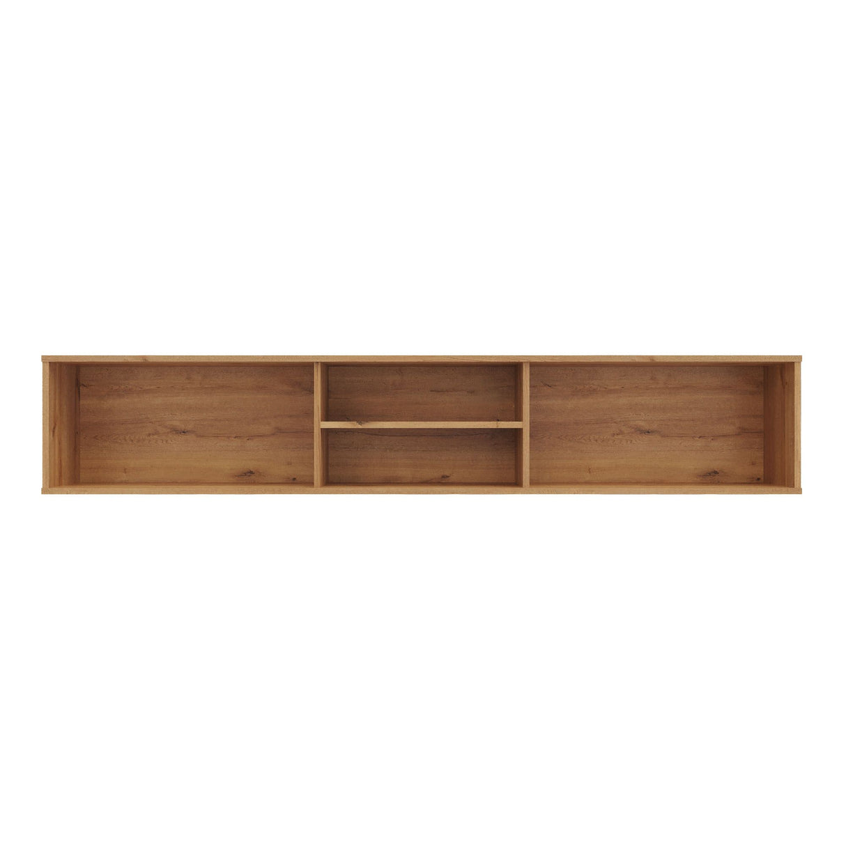 Repisa para TV Sali Duna 180x32cm Flotante para Tv Hasta 60" Pulgadas con Cuatro Compartimientos - MUEBLES DE TV | Bylmo