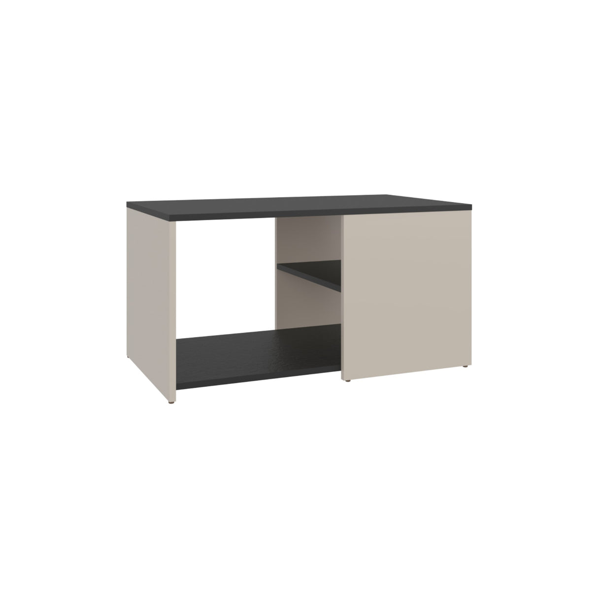 Mesa de Centro Adel Capri y Wengue 80.1x42.1cm Rectangular - MESAS DE CENTRO | Bylmo