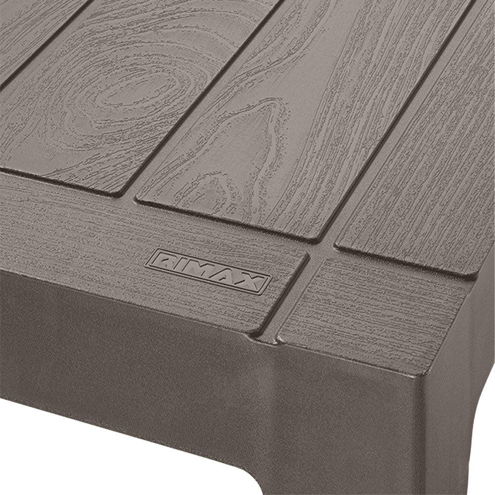 Mesa Auxiliar Rimax Barú Moca 75.3x73.5cm Cuadrado - MESAS AUXILIARES | Bylmo