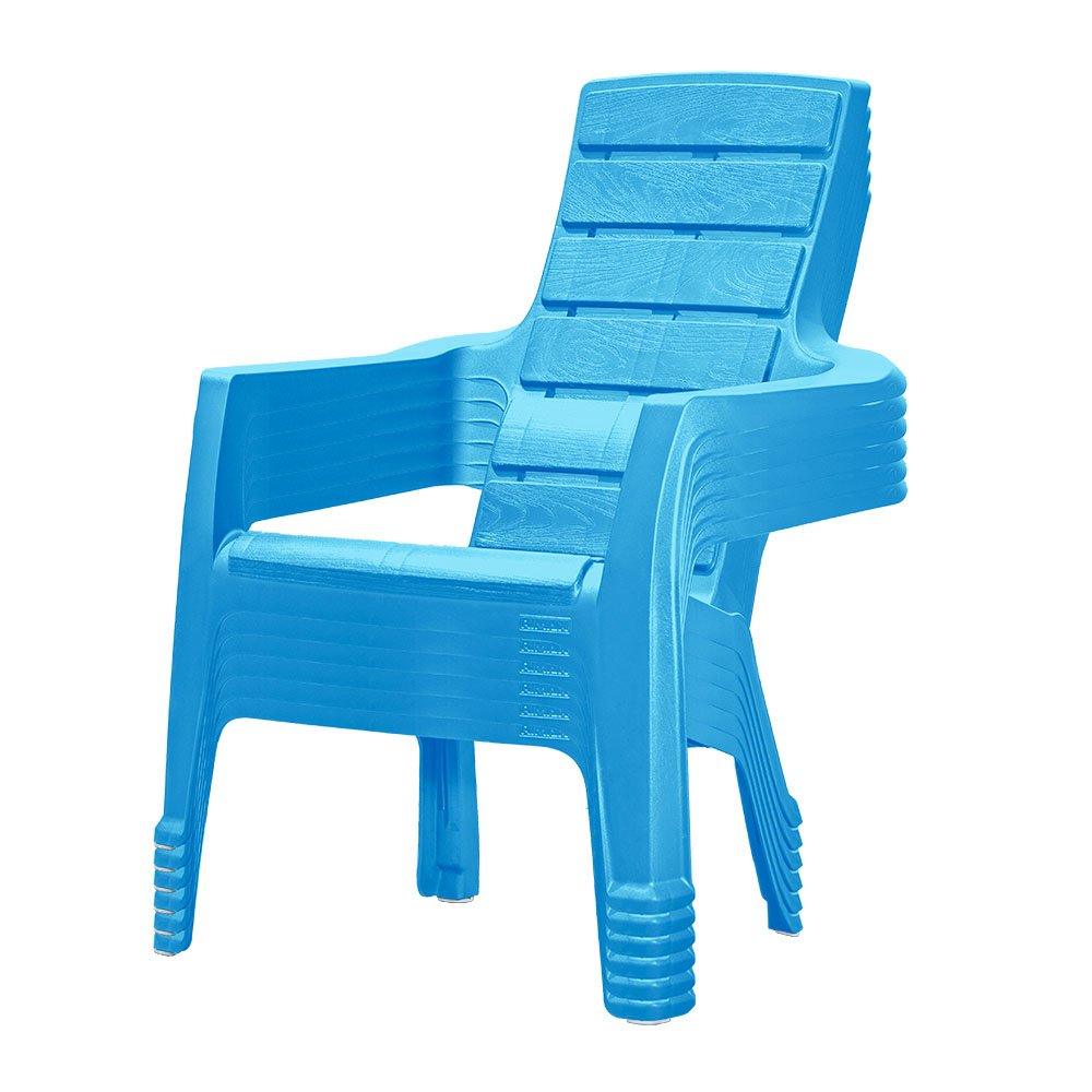 Silla Playera Rimax Barú Azul Turquesa 67.5x89.1cm con Apoya Brazos y con Espaldar - SILLAS DE EXTERIOR | Bylmo