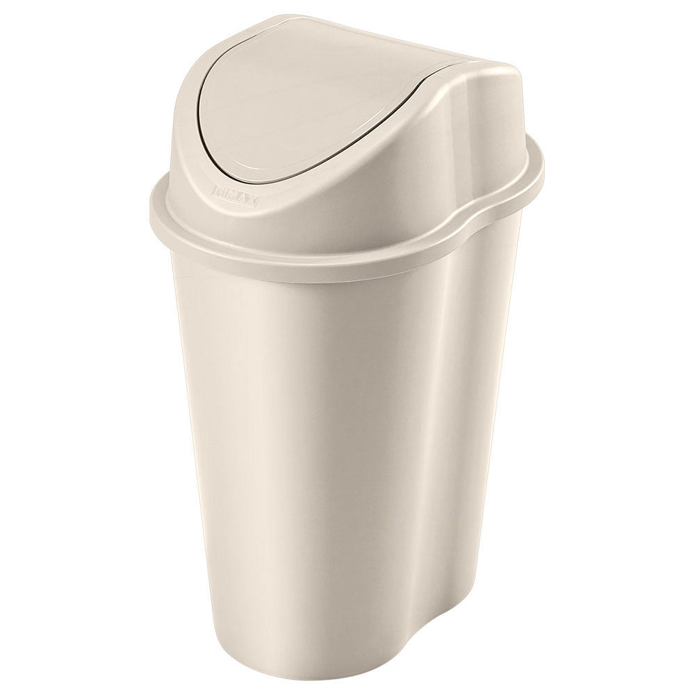 Papelera Rimax Style Taupe 39.3x55.4cm de 25 Litros para Multiusos con Tapa Basculante - BASUREROS Y PAPELERAS | Bylmo