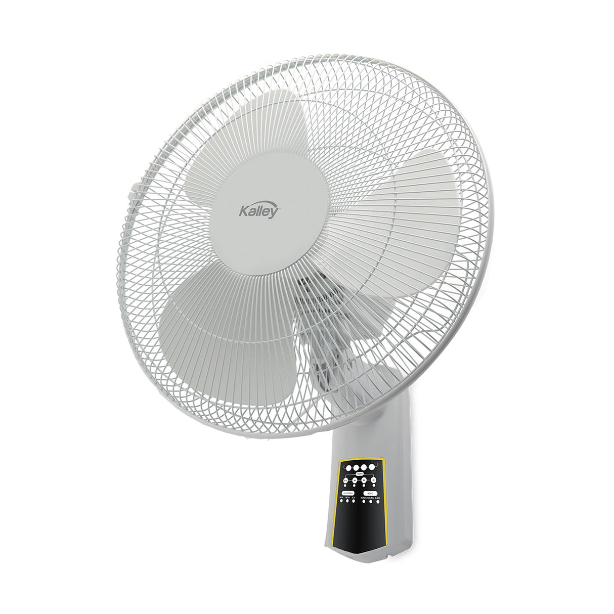 Ventilador de Pared Kalley Blanco 45.2x54cm de 3 Velocidades con Temporizador - VENTILADORES | Bylmo