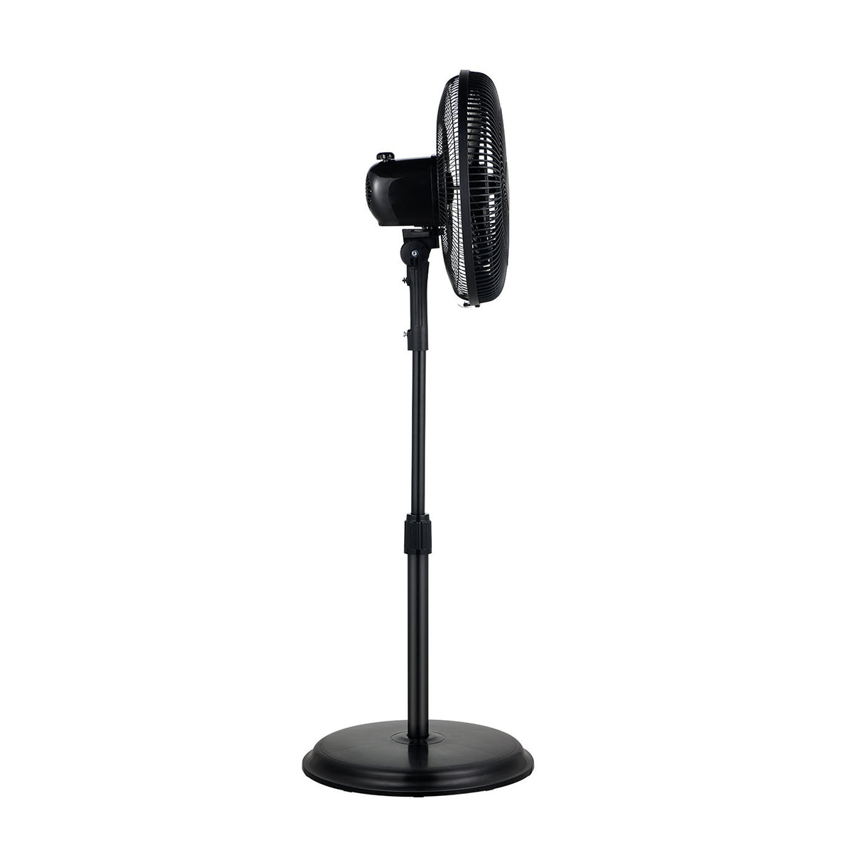 Ventilador de Piso Kalley Negro 42x94cm de 3 Velocidades y con Oscilación - VENTILADORES | Bylmo