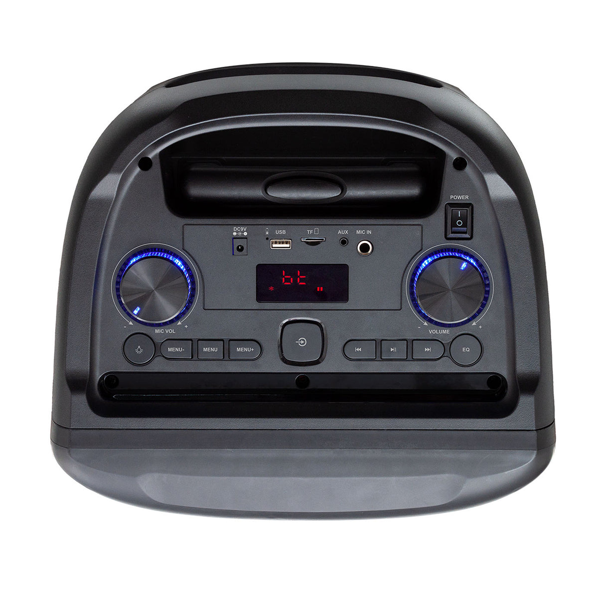 Parlante Kalley Negro 30.4x52.8cm Portátil con Conexión Bluetooth - PARLANTES | Bylmo