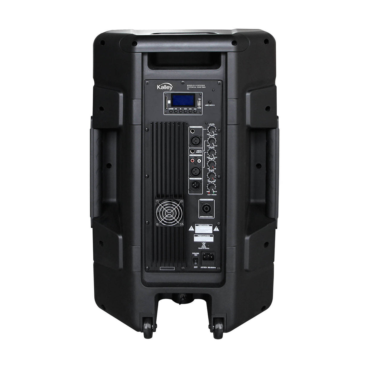 Parlante Kalley Negro 48.5x74.5cm con Conexión Bluetooth - PARLANTES | Bylmo