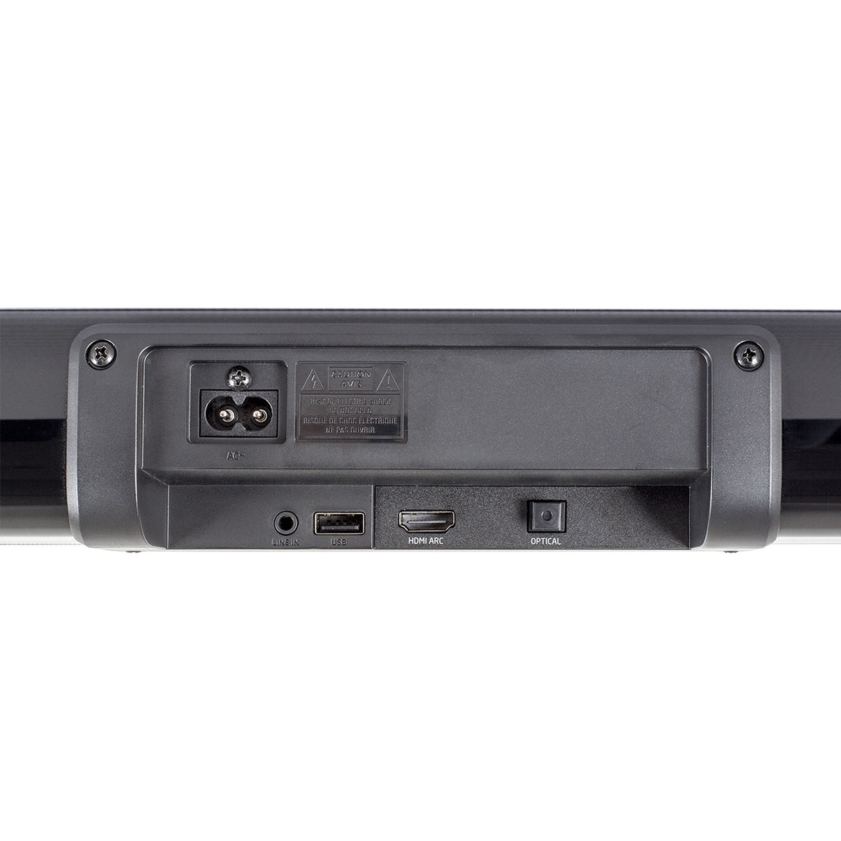 Set Barra de Sonido Kalley Negro 89x8.3cm con Conexión Bluetooth con Control Remoto y con Subwoofer - BARRAS DE SONIDO | Bylmo