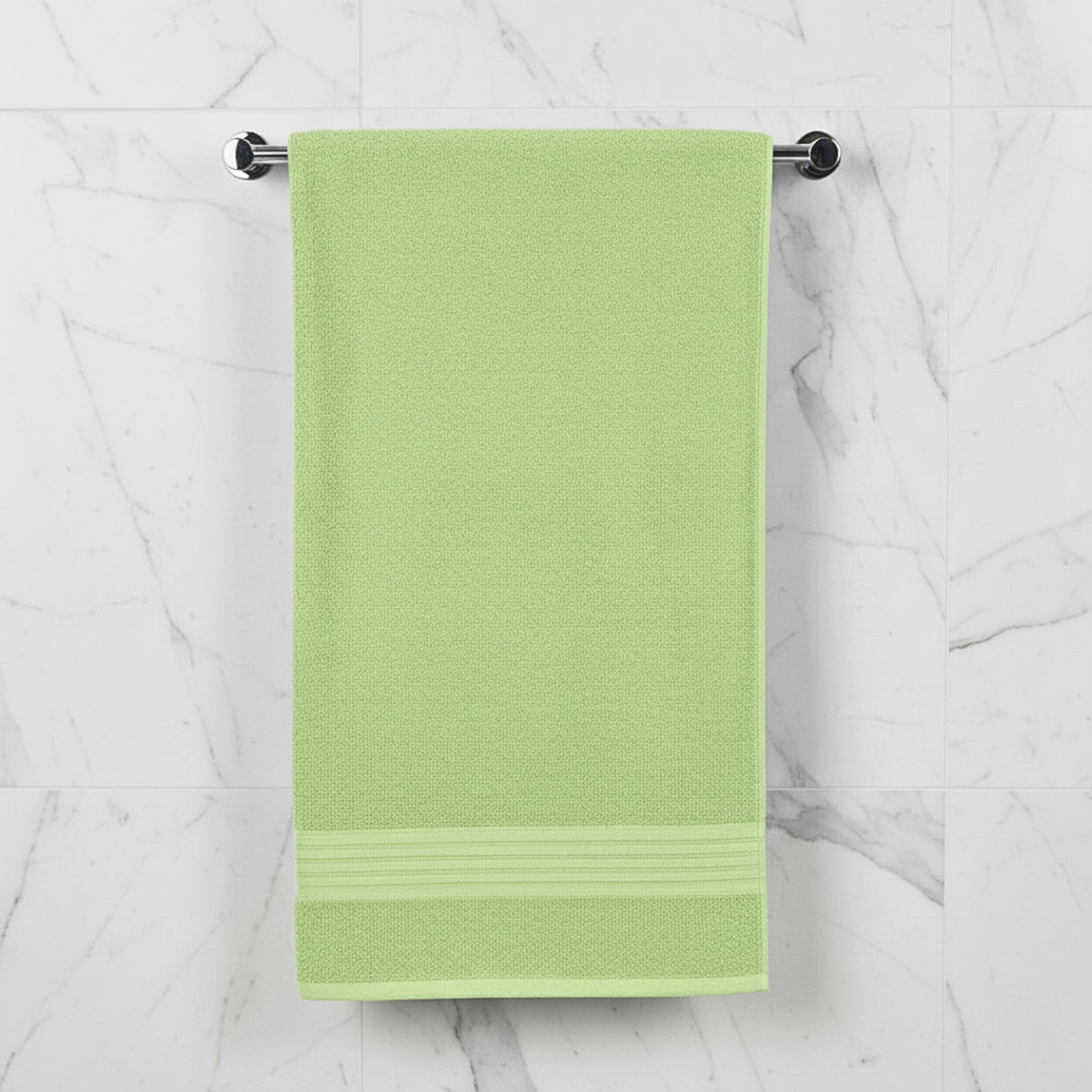 Toalla de Cuerpo Verde Limón 70x140cm Fondo Entero Muy Suave - TOALLAS | Bylmo