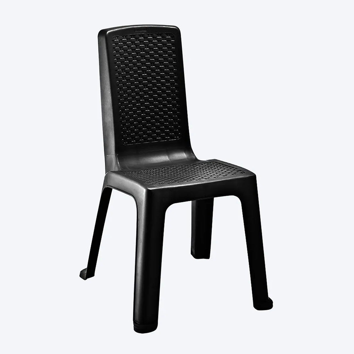 Combo Comedor y 4 Sillas sin Brazos Rimax Eterna Negro 80.5x72.5cm Cuadrado - COMEDORES | Bylmo
