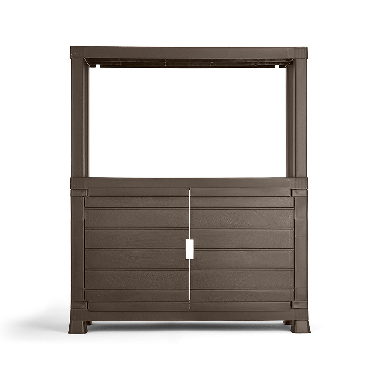 Arrimo Rimax Moca 24.5x72.8cm con Dos Puertas y Un Compartimiento - BIFES Y ARRIMOS | Bylmo