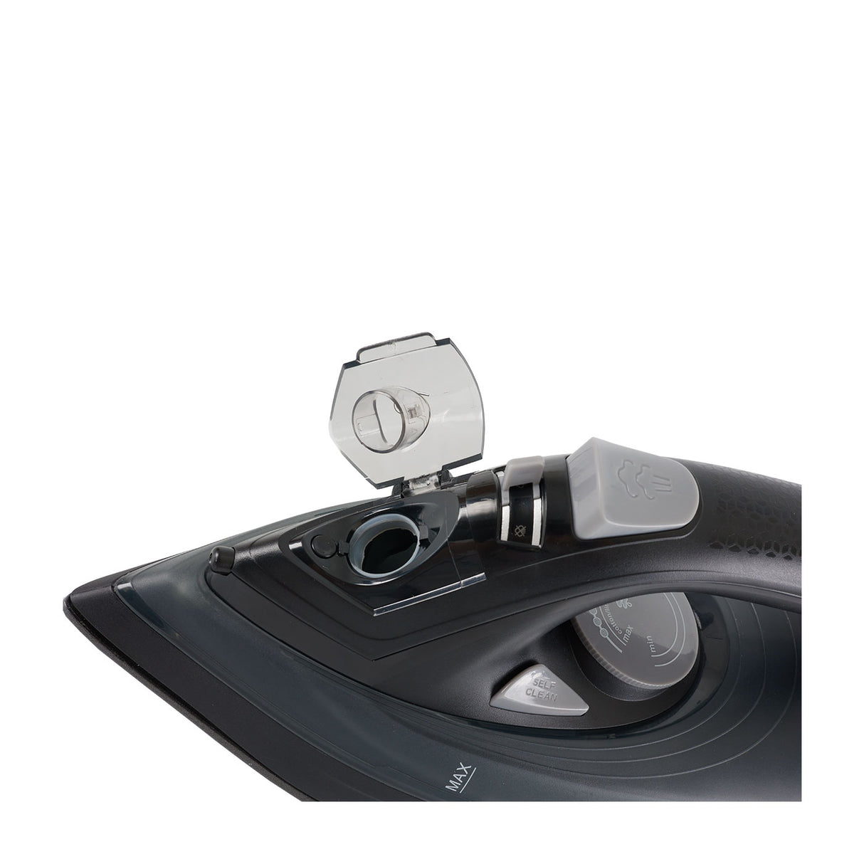 Plancha de Vapor para Ropa Kalley Negro 28x15.5cm con Rociador de Agua - PLANCHAS | Bylmo
