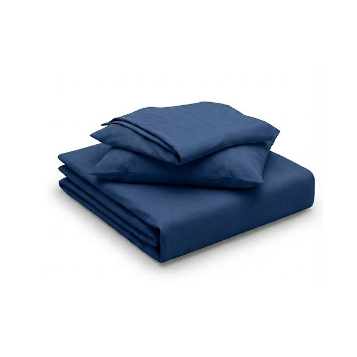 Semijuego de Sábanas Navy Peony Azul Doble 140 X 180 Cm 200 Hilos - SABANAS | Bylmo