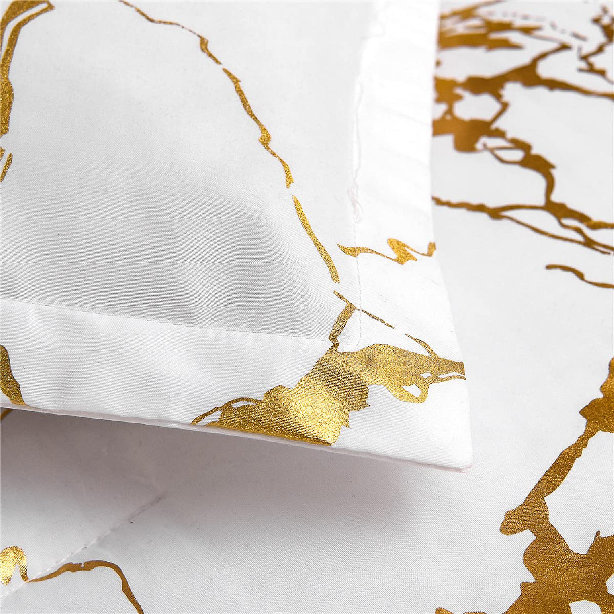 Combo Funda Duvet con Plumón Harmony Gold Blanco 280x240cm para Cama King 200 X 180 Cm - TENDIDOS Y CUBRELECHOS | Bylmo