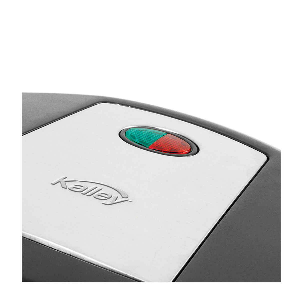 Sanduchera Panini Kalley Negro y Gris 22.7x23cm de Un Puesto - SANDUCHERAS Y WAFLERAS | Bylmo