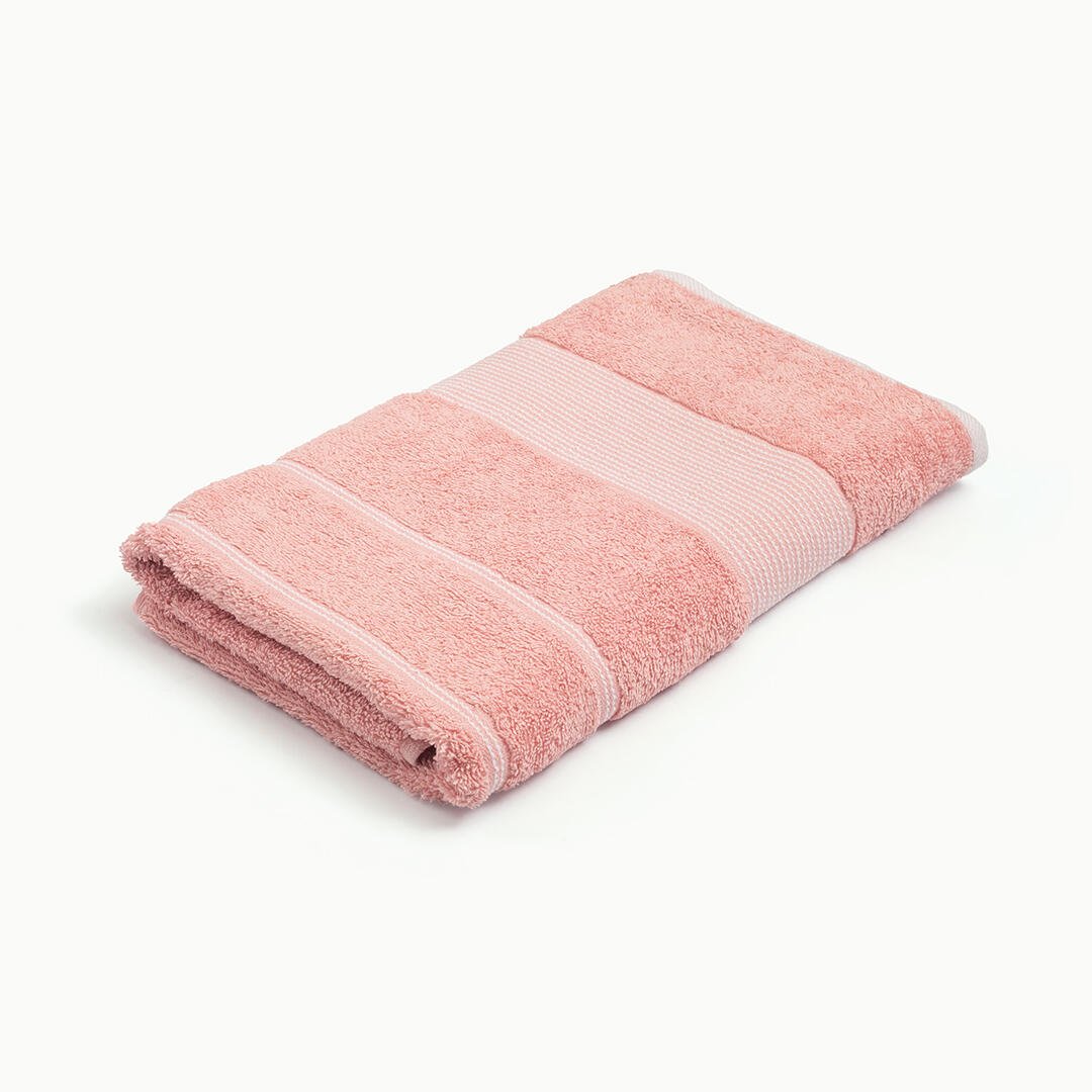 Toalla de Cuerpo Horizonte Rosado 70x140cm Fondo Entero Extrasuave - TOALLAS | Bylmo