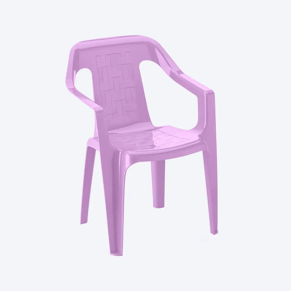 Combo Mesa Infantil Rimax Gris y Lavanda 70.7x50.7cm Cuadrado con Cuatro Sillas - MESAS AUXILIARES | Bylmo