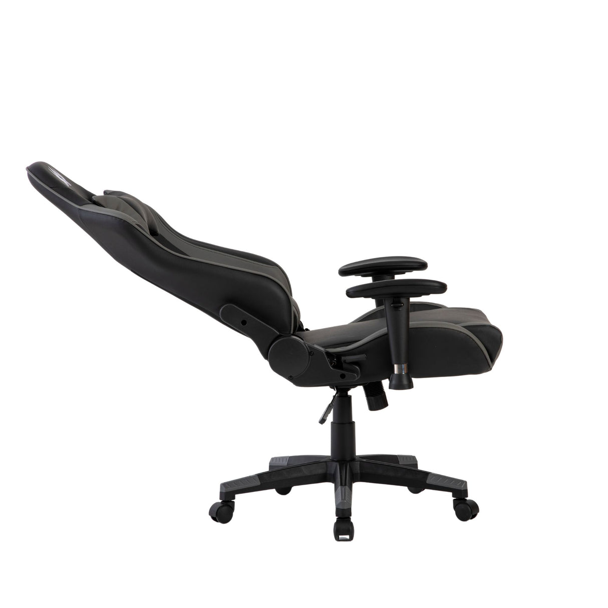Silla Gamer Cupra Negro y Gris 54x137cm Reclinable con Soporte Lumbar y Apoya Cabezas