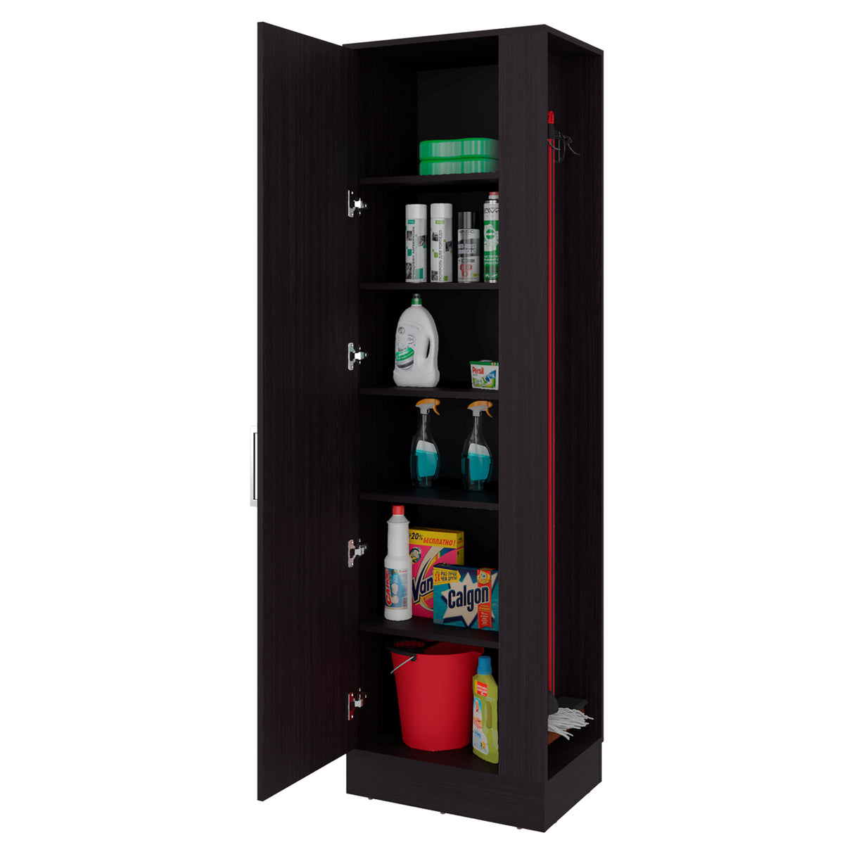 Mueble de Aseo Lilo Wengue 53.6x183.7cm con Una Puerta