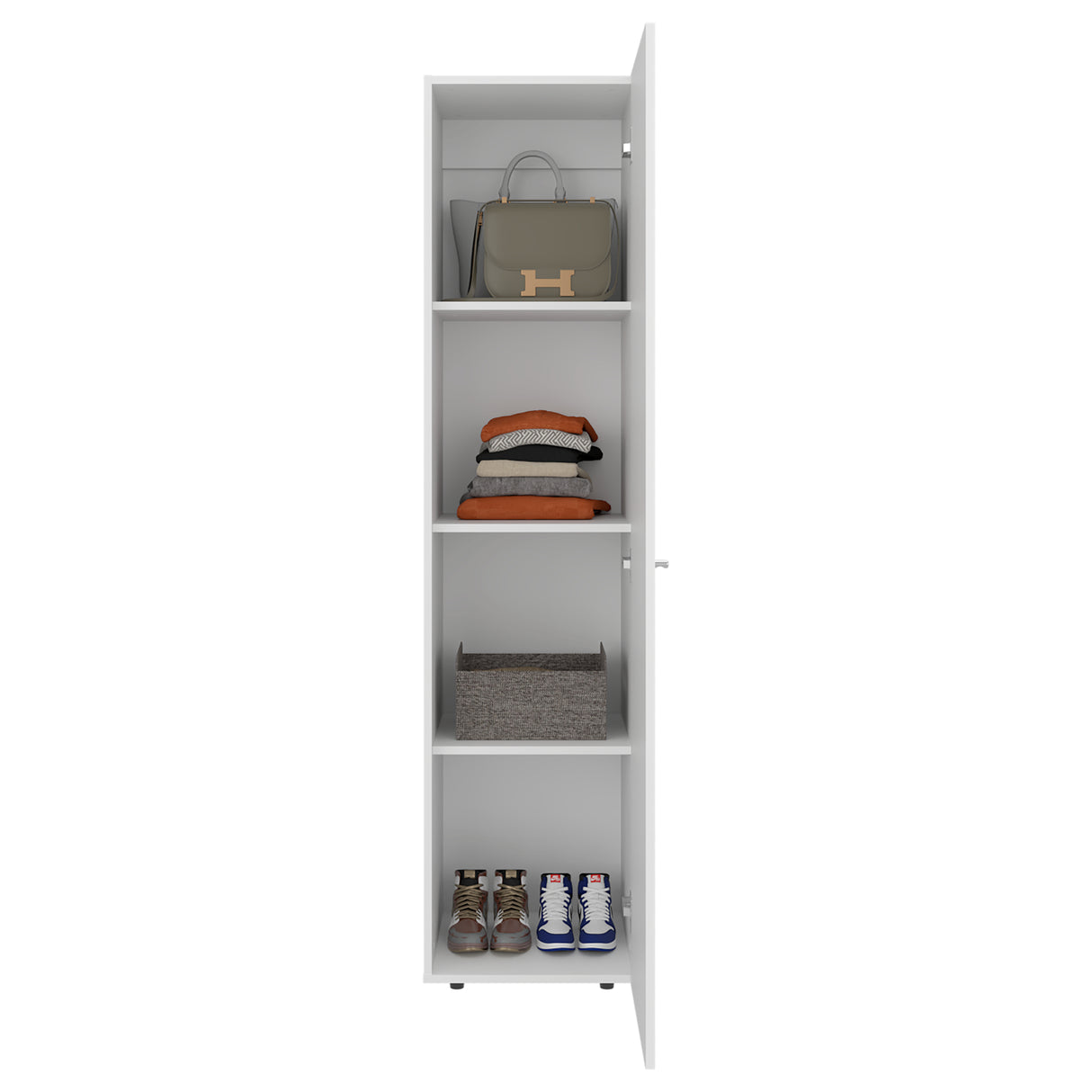 Closet Home dreams Blanco 40x170cm con Una Puerta - CLOSETS | Bylmo
