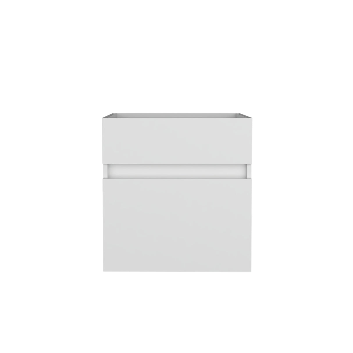 Mueble para Lavamanos Aydin Blanco 50.1x52cm Flotante Individual sin Lavamanos y con Un Cajón - MUEBLES PARA LAVAMANOS | Bylmo