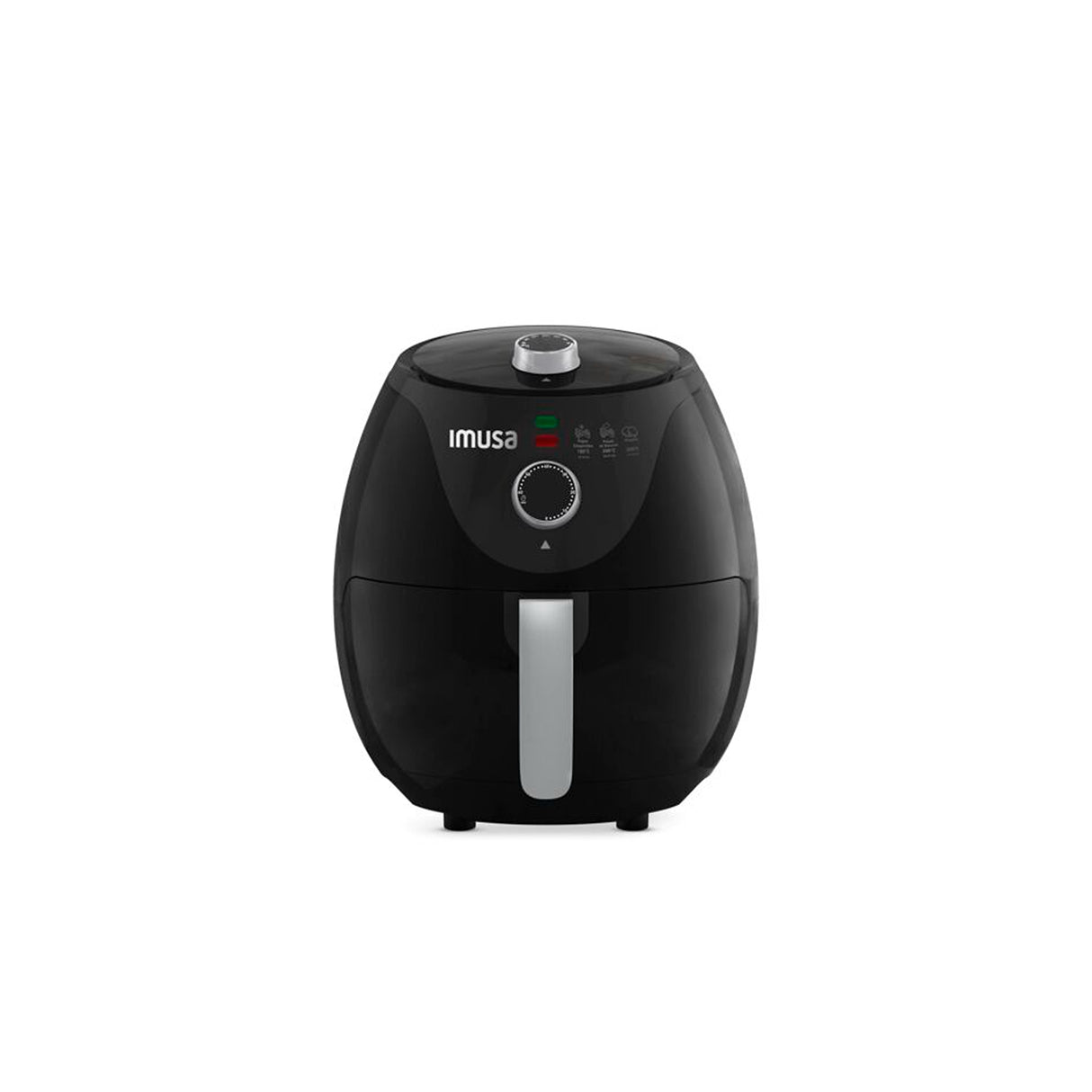 Freidora de Aire Imusa Esencial Negro 31.4x30cm de 3.2 Litros - FREIDORAS DE AIRE | Bylmo