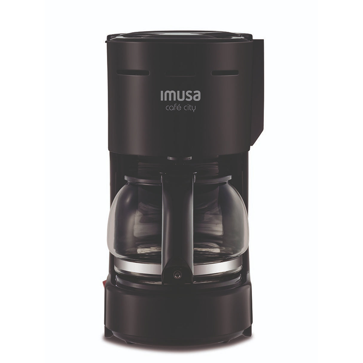Cafetera Eléctrica Imusa Café City Negro 15.5x27.3cm para Seis Tazas con Sistema Antigoteo - CAFETERAS ELECTRICAS | Bylmo