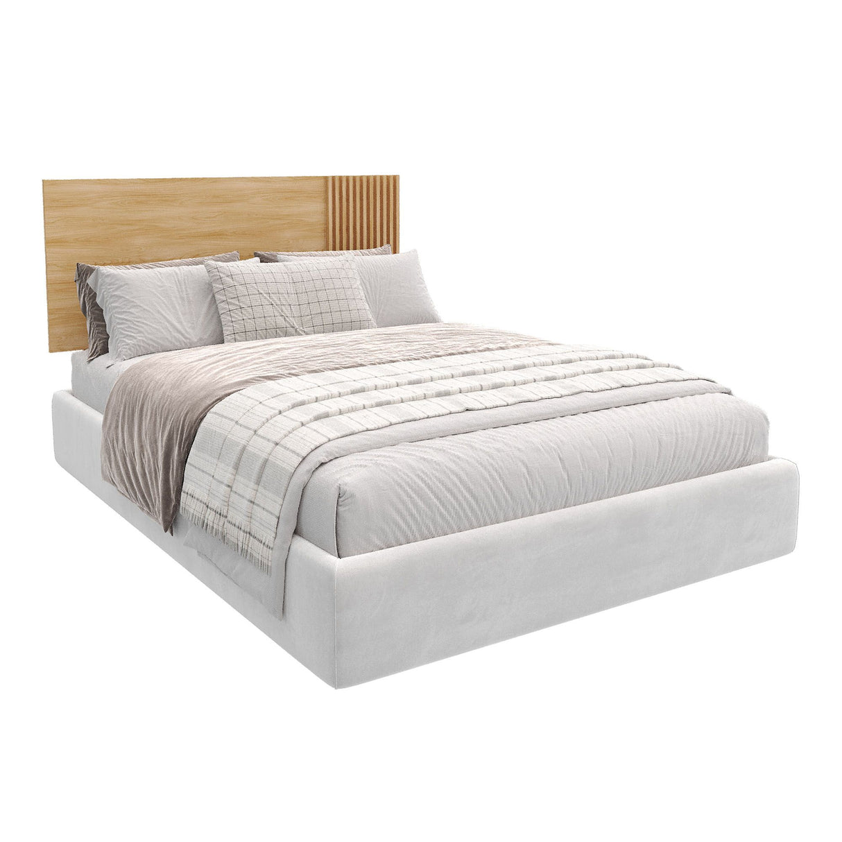 Cabecero Nori Miel 145x60cm con Acabado Liso para Cama Doble 140 X 200 Cm - CABECEROS | Bylmo