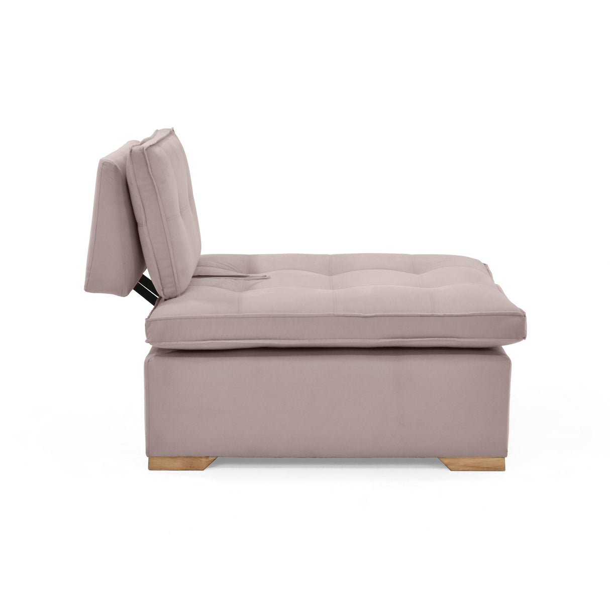 Poltrona Ventury Taupe y Matiz Caoba 83x86cm de Un Puestos y Sin Apoya Brazos - SOFAS Y POLTRONAS | Bylmo