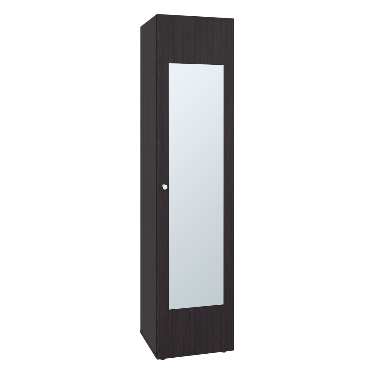 Closet Home Dreams Wengue 40x170cm con Una Puerta y con Espejo - CLOSETS | Bylmo