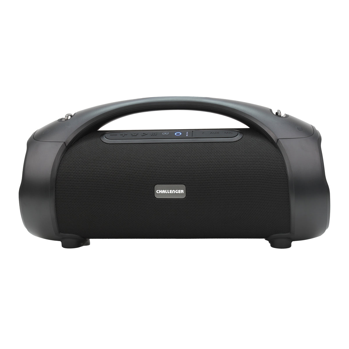 Parlante Portátil Challenger Negro 18.1x23cm Portatil con Conexión Bluetooth - PARLANTES | Bylmo