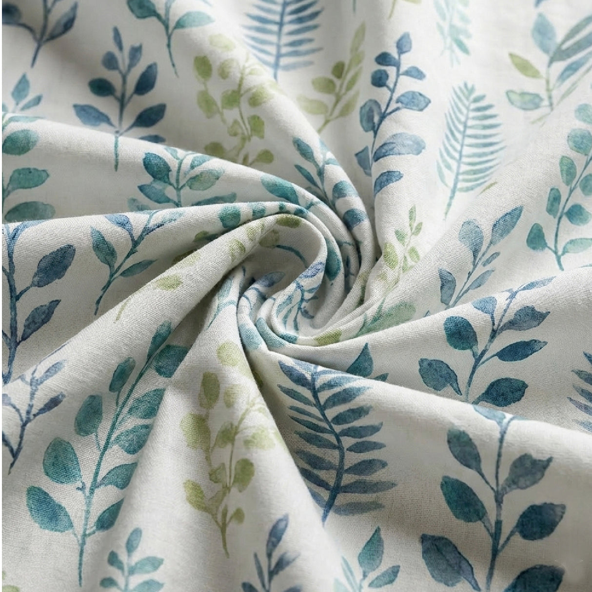 Juego de Sabanas Botanic Print Blanco para colchón Sencillo 100 X 190 Cm 200 Hilos Con Elastico - SABANAS | Bylmo