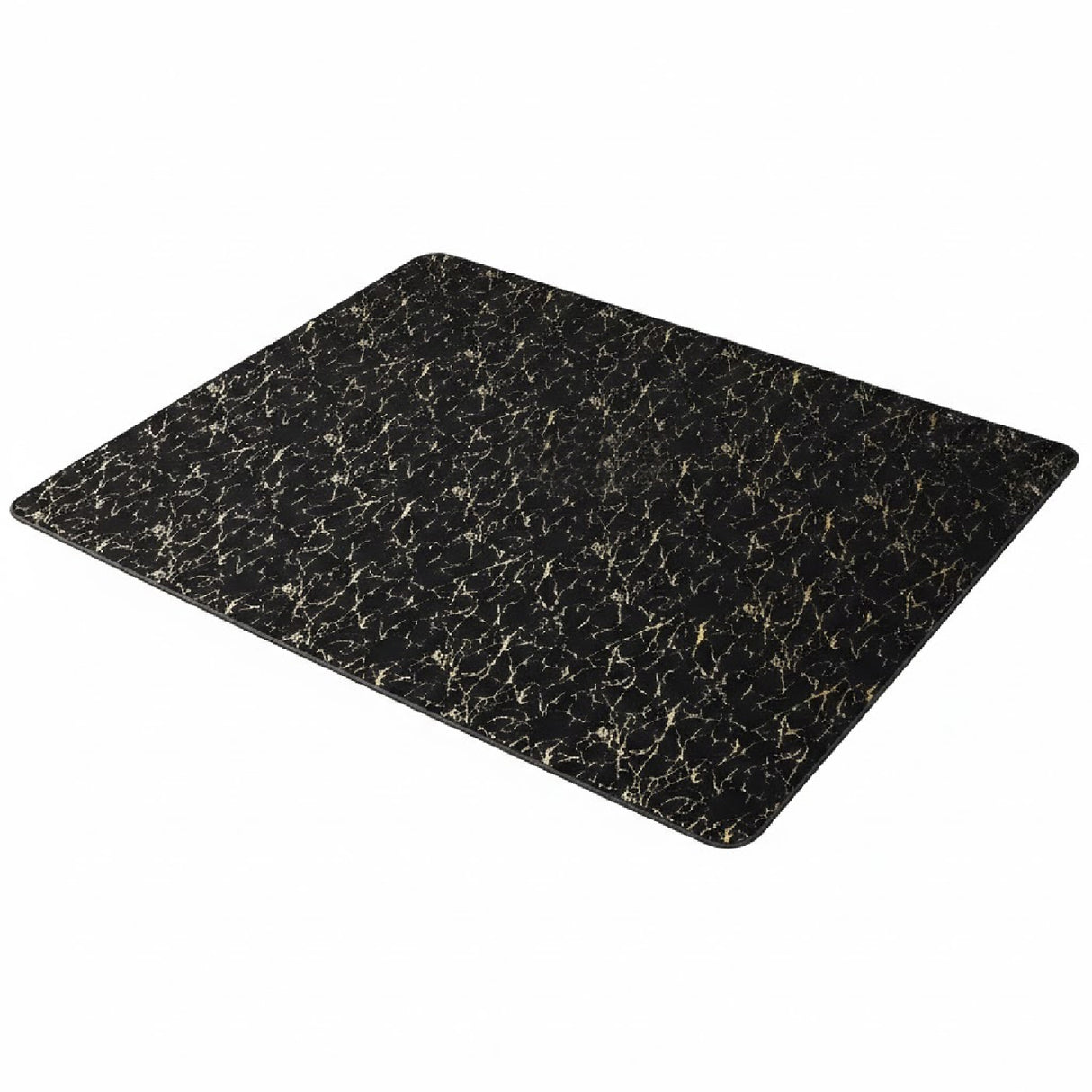 Tapete de Sala Gold Negro 90x150cm Rectangular Muy Suave Pet Friendly - TAPETES Y ALFOMBRAS | Bylmo