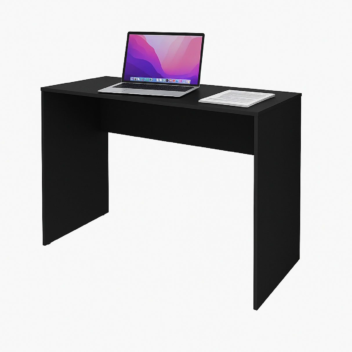 Escritorio Work Negro 110x78cm sin Cajones