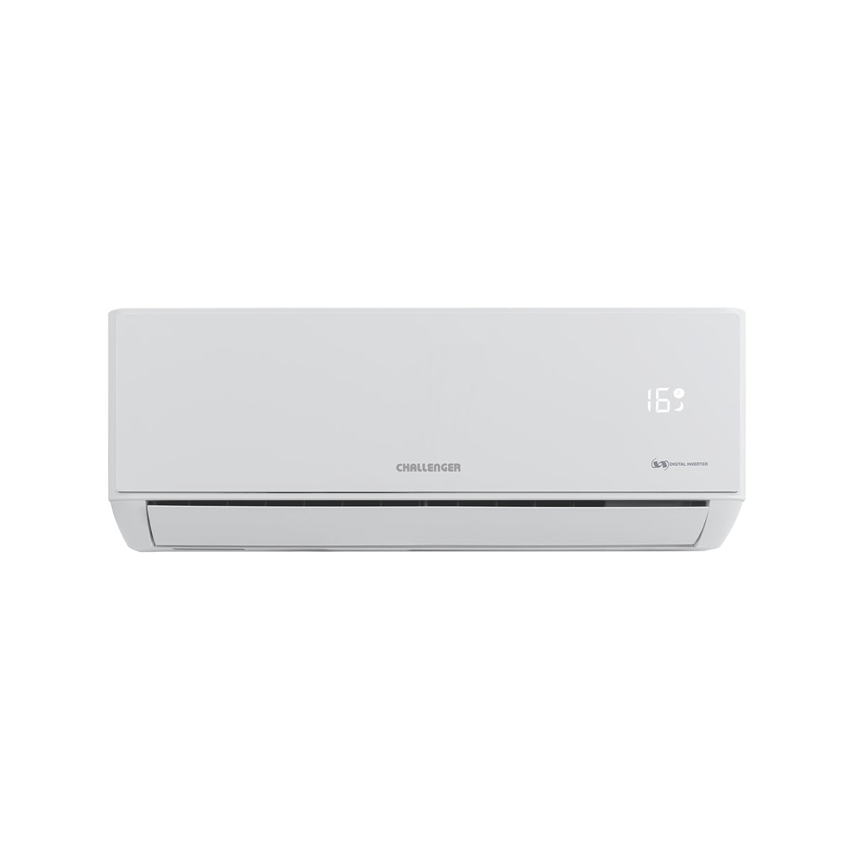 Aire Acondicionado Challenger Blanco 79x19.2cm 220 Voltios 9000 BTU con Tecnología Inverter - AIRES ACONDICIONADOS | Bylmo