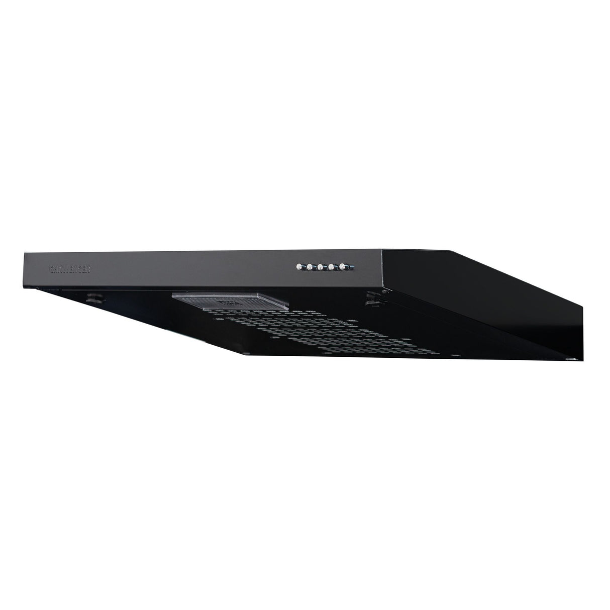 Campana Extractora Challenger Negro 59.7x8cm de Tres Velocidades - CAMPANAS Y EXTRACTORES | Bylmo