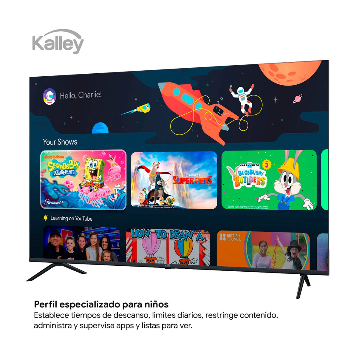Televisor Kalley Google TV 50" 4K