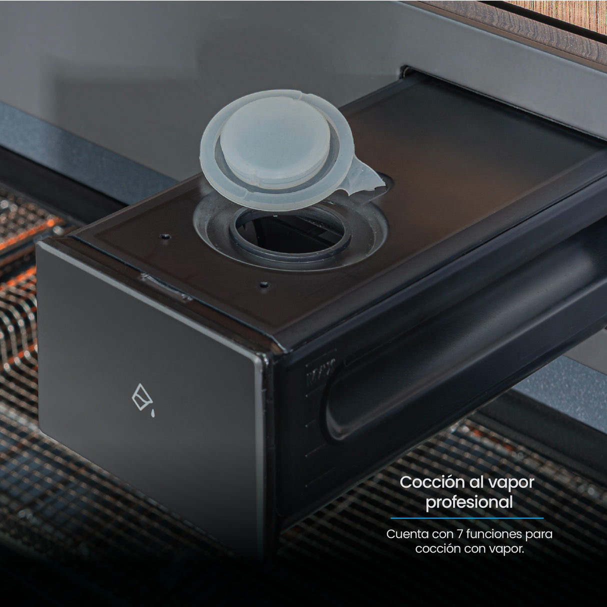 Horno de Empotrar Challenger Isola Gris Mate 59.4x59.5cm Electrico 220 Voltios con Pantalla Digital - HORNOS DE EMPORTRAR | Bylmo