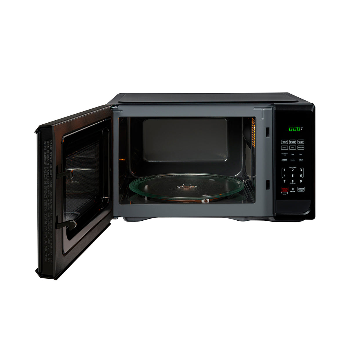 Horno Microondas Challenger Negro 52x30cm de 32 Litros con Seis Funciones Preconfiguradas - HORNOS MICROONDAS | Bylmo