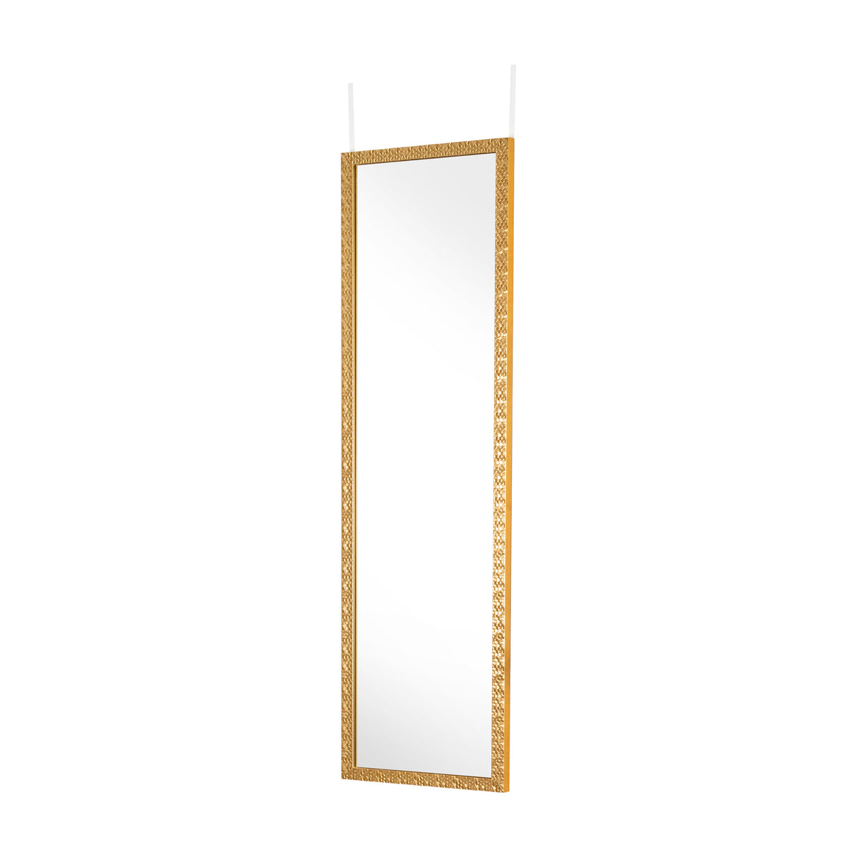 Espejo de Pared Gael Dorado 34x124cm Rectangular con Marco en Poliestireno - ESPEJOS DE PARED | Bylmo