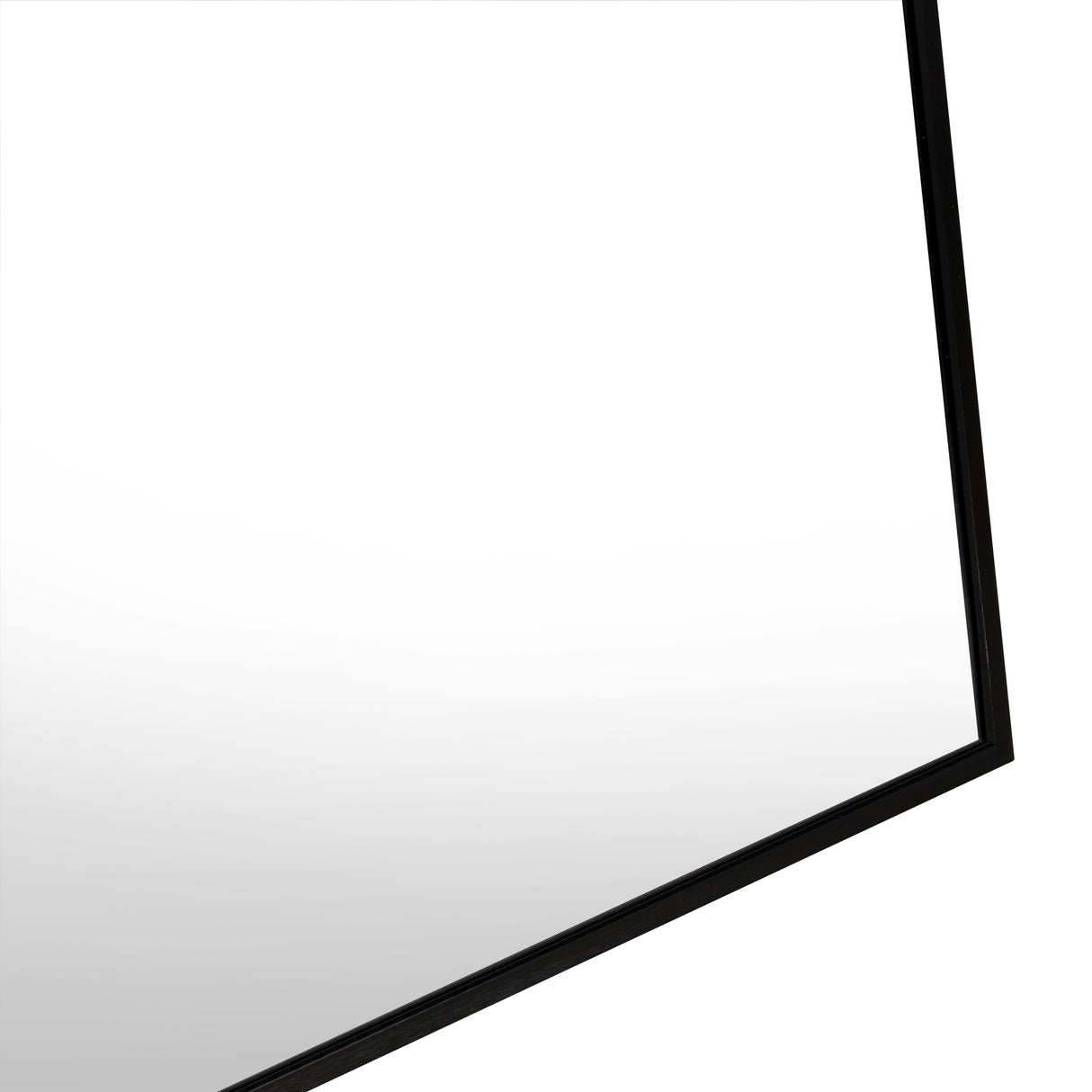 Espejo de Piso Victoria Negro 50x150cm Rectangular con Marco Metálico - ESPEJOS DE PISO | Bylmo