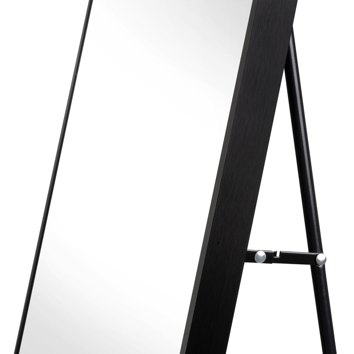Espejo de Piso Victoria Negro 50x150cm Rectangular con Marco Metálico - ESPEJOS DE PISO | Bylmo