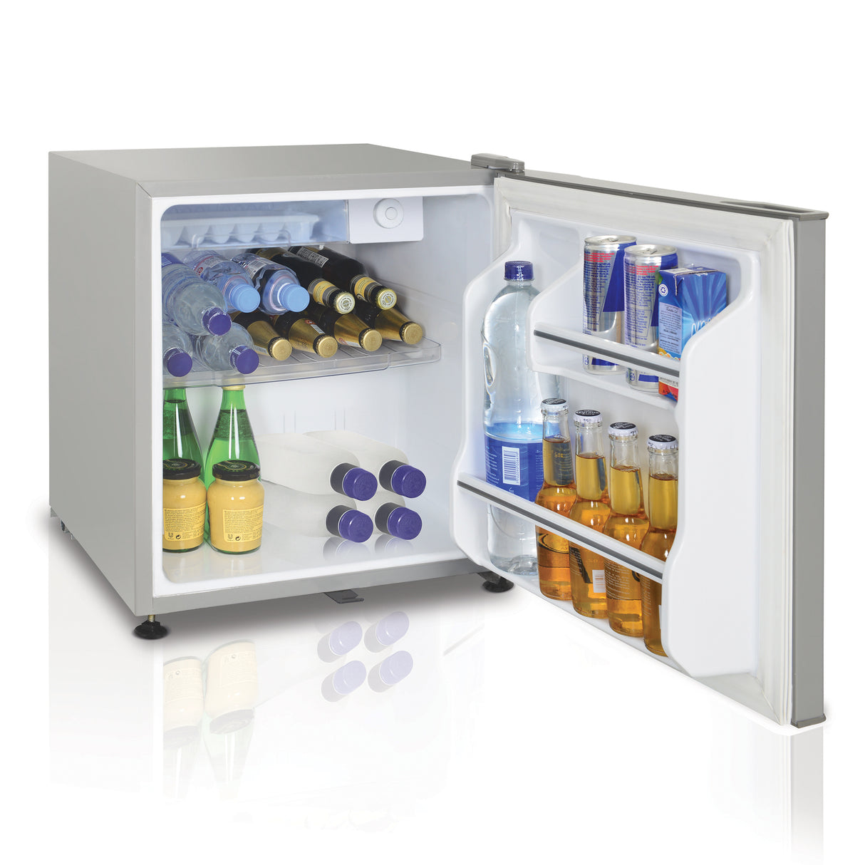 Mini Bar Challenger Blanco y Gris 46.4x51.8cm Frost de 47 Litros y con Congelador - MINIBAR | Bylmo