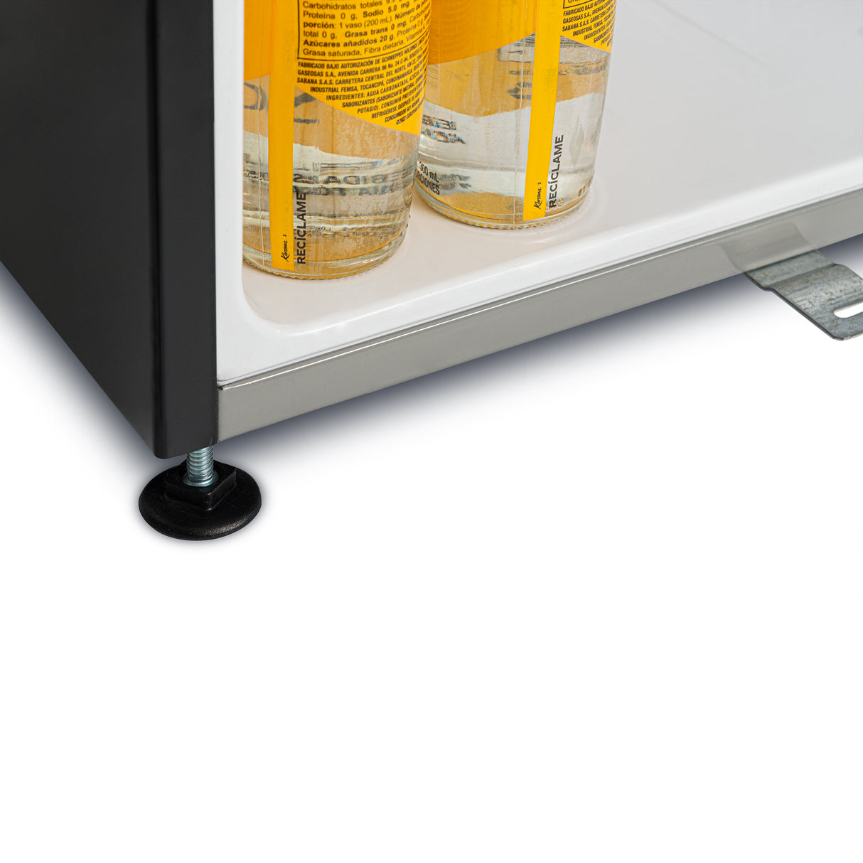 Mini Bar Challenger Gris 46.4x51.8cm Frost de 47 Litros y con Congelador - MINIBAR | Bylmo