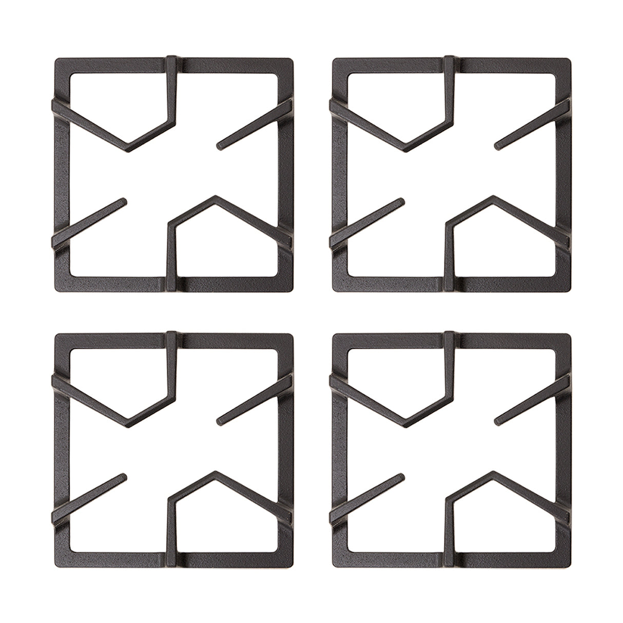 Estufa de empotrar Haceb Negro 63x48cm de Gas Natural con Cuatro Quemadores - ESTUFAS DE EMPORTRAR Y CUBIERTAS | Bylmo