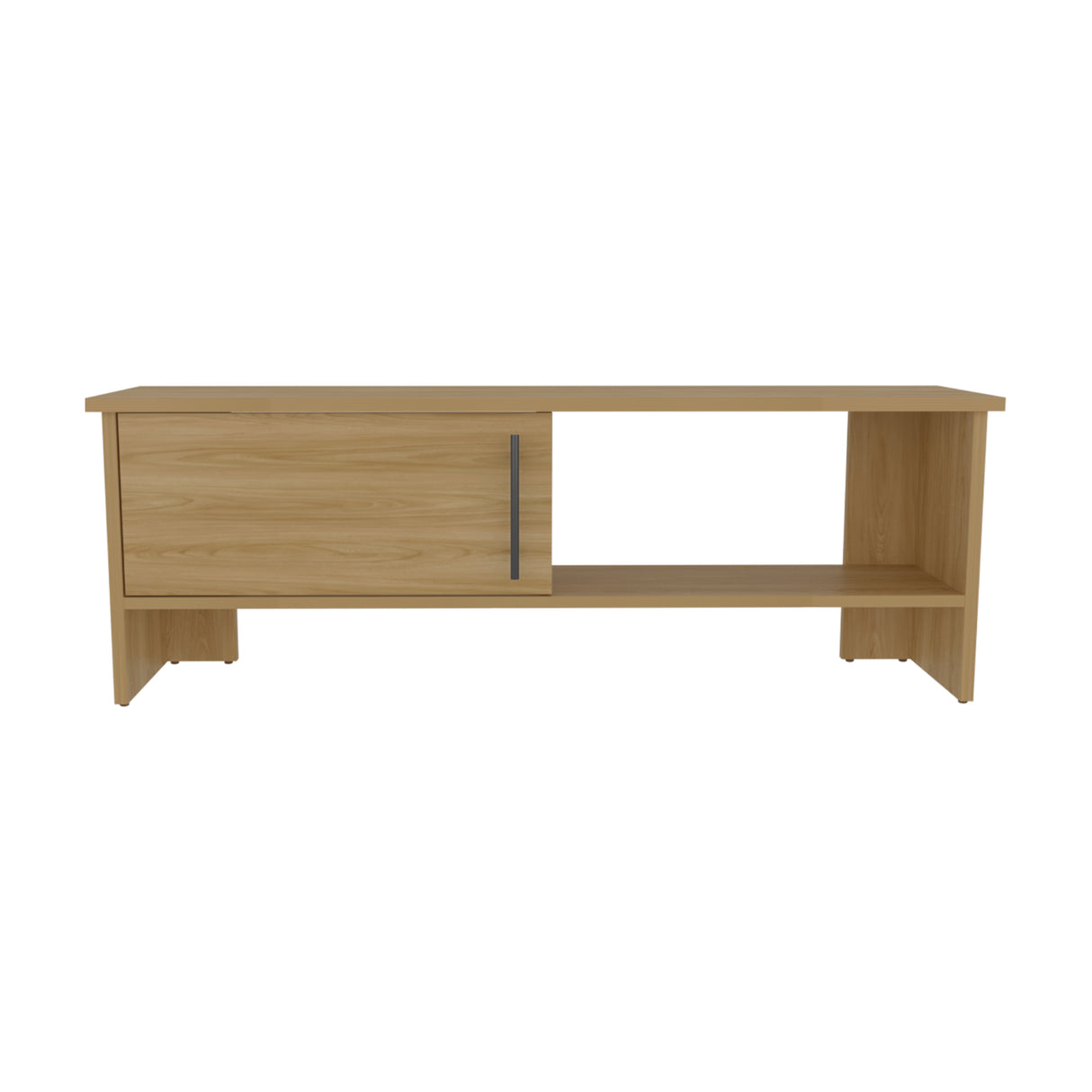 Mesa para TV Navia Fresno Europeo 120.3x42.1cm para TV Hasta 50 Pulgadas con Dos Compartimientos - MUEBLES DE TV | Bylmo