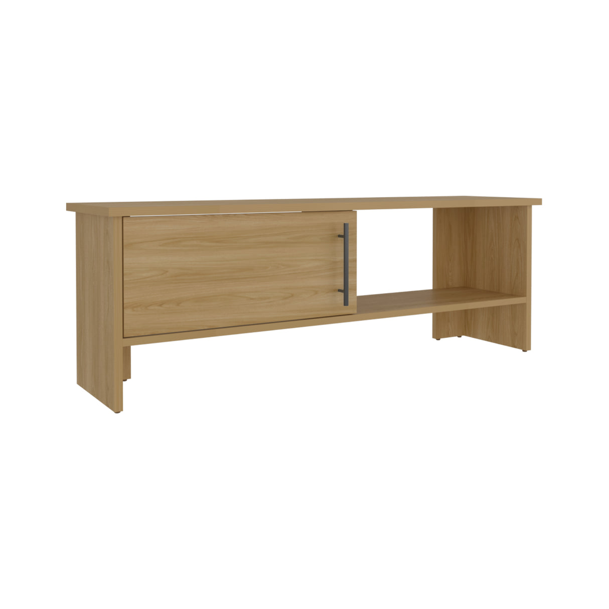 Mesa para TV Navia Fresno Europeo 120.3x42.1cm para TV Hasta 50 Pulgadas con Dos Compartimientos - MUEBLES DE TV | Bylmo