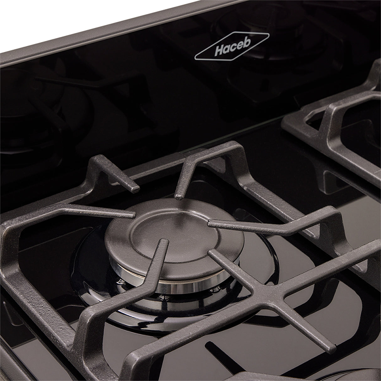 Estufa Haceb Negro 65.5x98.5cm Para Gas Natural con Cuatro Quemadores y con Horno - ESTUFAS | Bylmo
