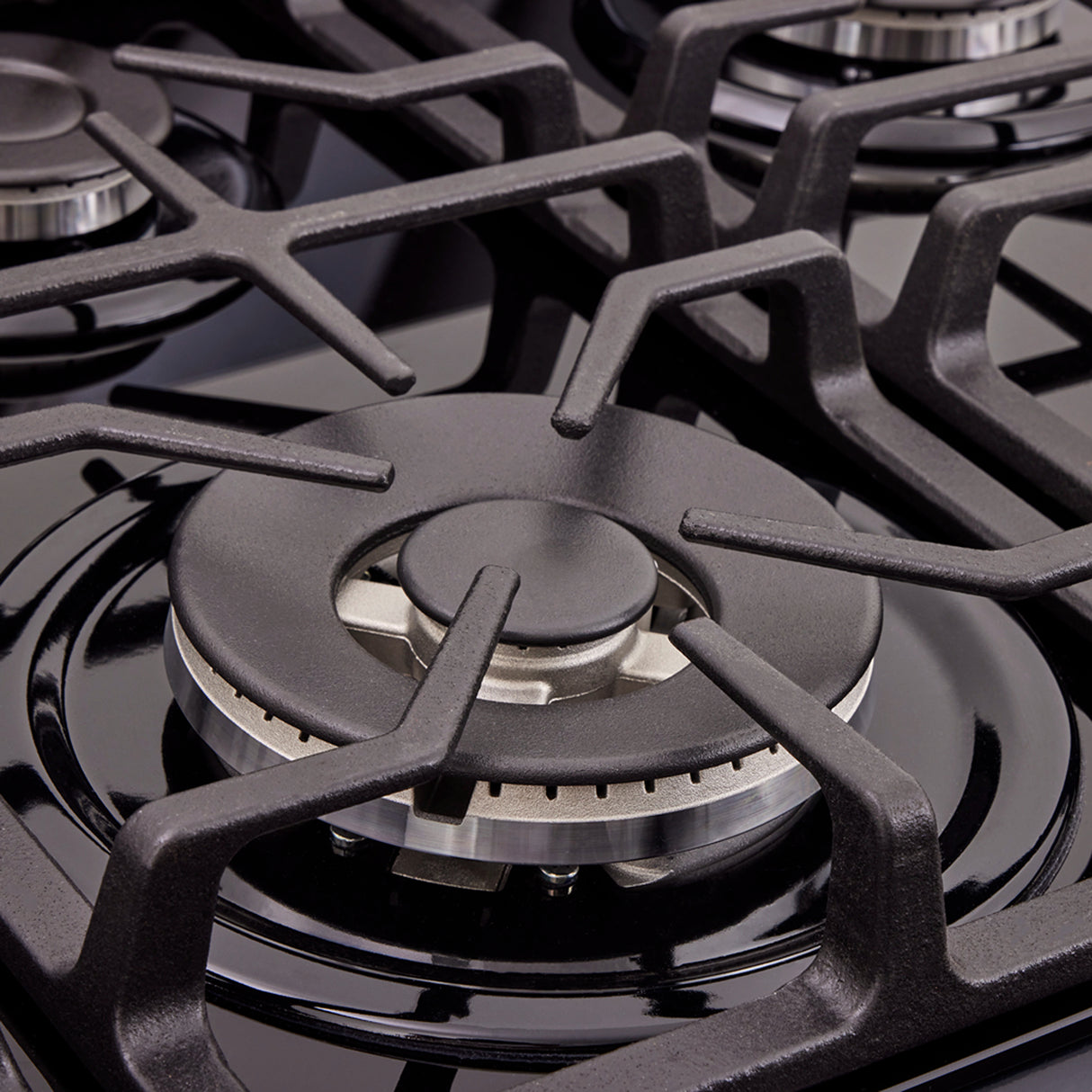 Estufa Haceb Negro 98x81cm Para Gas Propano con Seis Quemadores y con Horno - ESTUFAS | Bylmo