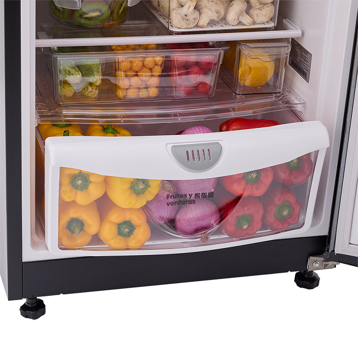 Nevera Haceb Inverter Titanio 65x179.5cm No Frost de 294 Litros con Dispensador de Agua y con Pantalla Digital - NEVERAS | Bylmo